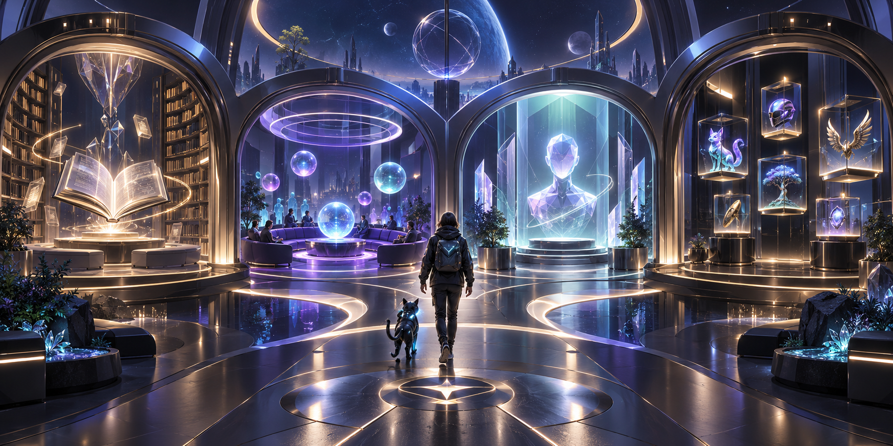 HubNova Community journey through forum, chat, profile, and digital collectibles